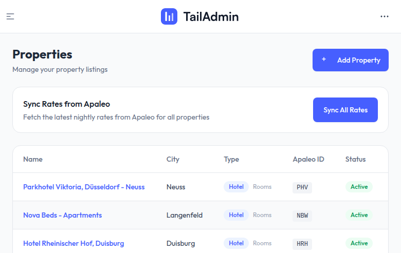 Admin Dashboard